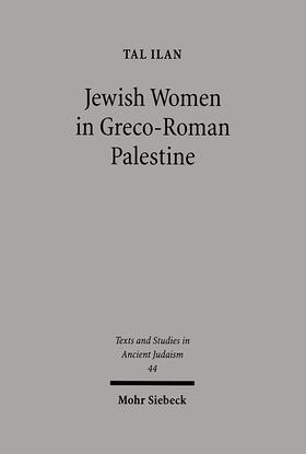 Ilan |  Jewish Women in Greco-Roman Palestine | Buch |  Sack Fachmedien