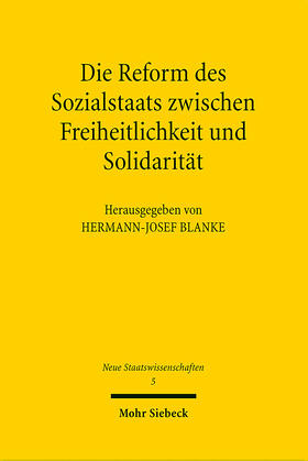 Blanke |  Reform des Sozialstaates | Buch |  Sack Fachmedien