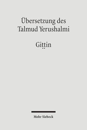  Übersetzung des Talmud Yerushalmi | Buch |  Sack Fachmedien