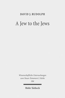 Rudolph |  A Jew to the Jews | Buch |  Sack Fachmedien