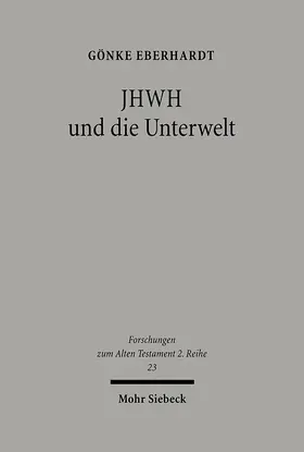 Eberhardt |  JHWH und die Unterwelt | Buch |  Sack Fachmedien