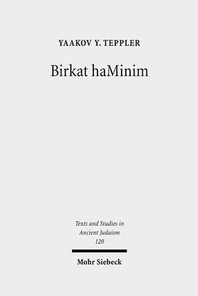 Teppler |  Birkat haMinim | Buch |  Sack Fachmedien