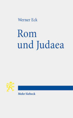 Eck |  Rom und Judaea | Buch |  Sack Fachmedien
