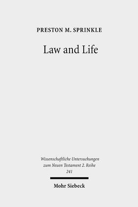 Sprinkle |  Law and Life | Buch |  Sack Fachmedien