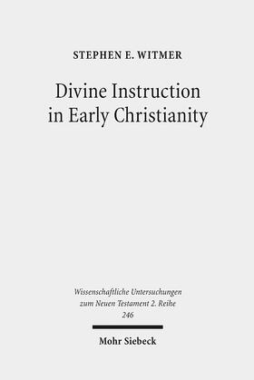 Witmer |  Divine Instruction in Early Christianity | Buch |  Sack Fachmedien