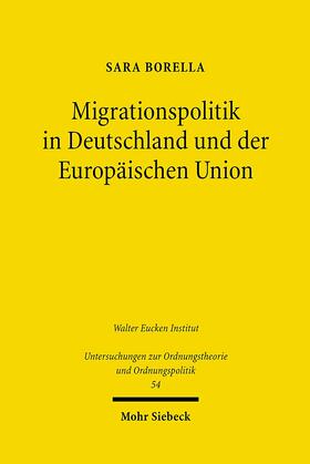 Borella |  Borella, S: Migrationspol.in BRD und EU | Buch |  Sack Fachmedien
