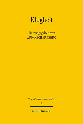 Scherzberg |  Klugheit | Buch |  Sack Fachmedien