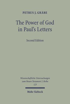 Gräbe |  The Power of God in Paul's Letters | Buch |  Sack Fachmedien