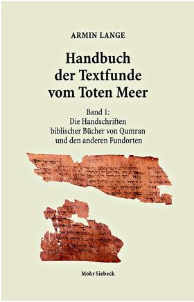 Lange |  Handbuch der Textfunde vom Toten Meer | Buch |  Sack Fachmedien