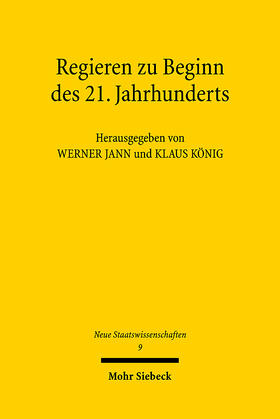 Jann / König |  Regieren zu Beginn des 21. Jahrhunderts | Buch |  Sack Fachmedien