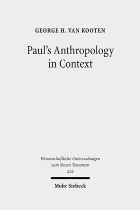 Kooten |  Paul's Anthropology in Context | Buch |  Sack Fachmedien
