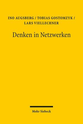 Augsberg / Gostomzyk / Viellechner |  Denken in Netzwerken | Buch |  Sack Fachmedien