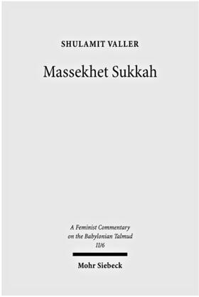 Valler |  Massekhet Sukkah | Buch |  Sack Fachmedien