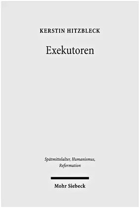 Hitzbleck |  Hitzbleck, K: Exekutoren | Buch |  Sack Fachmedien