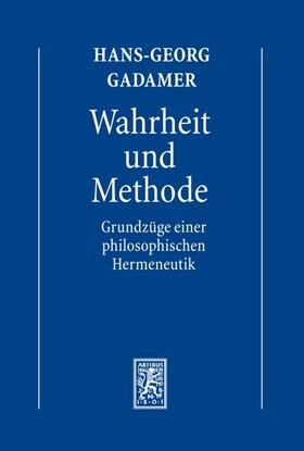 Gadamer |  Gesammelte Werke 1 | Buch |  Sack Fachmedien