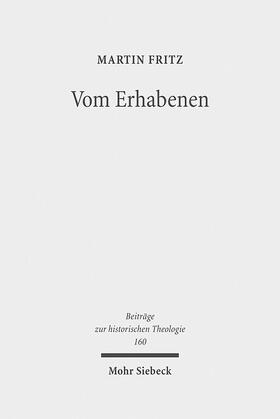 Fritz |  Vom Erhabenen | Buch |  Sack Fachmedien