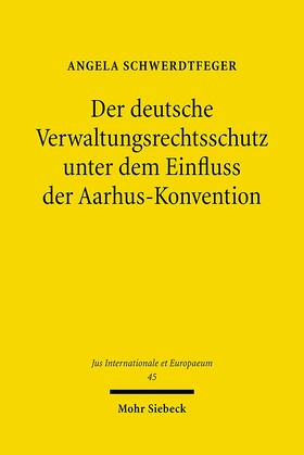 Schwerdtfeger |  Schwerdtfeger, A: deutsche Verwaltungsrechtsschutz | Buch |  Sack Fachmedien