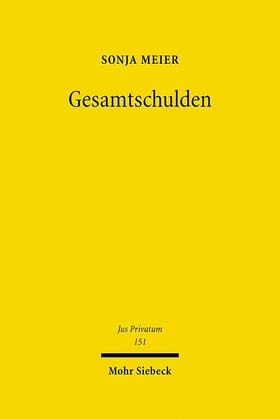 Meier | Gesamtschulden | Buch | 978-3-16-150443-3 | sack.de