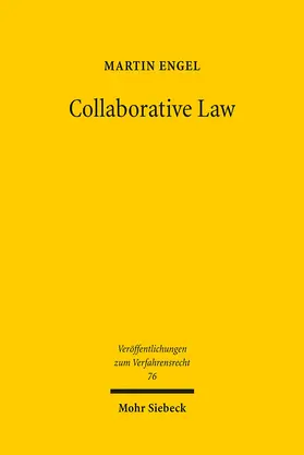 Engel |  Engel, M: Collaborative Law | Buch |  Sack Fachmedien