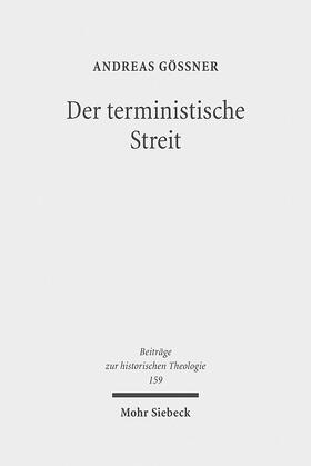 Gößner |  Der terministische Streit | Buch |  Sack Fachmedien