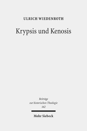 Wiedenroth |  Wiedenroth, U: Krypsis und Kenosis | Buch |  Sack Fachmedien