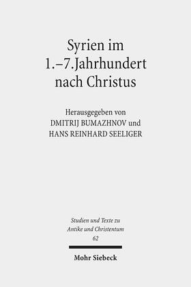 Bumazhnov / Seeliger |  Syrien im 1.-7. Jahrhundert nach Christus | Buch |  Sack Fachmedien