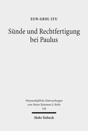 Lyu |  Sünde und Rechtfertigung bei Paulus | Buch |  Sack Fachmedien