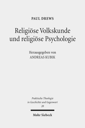 Drews / Kubik |  Religiöse Volkskunde und religiöse Psychologie | Buch |  Sack Fachmedien
