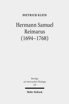 Klein |  Hermann Samuel Reimarus (1694-1768) | eBook | Sack Fachmedien