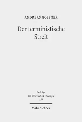 Gößner |  Der terministische Streit | eBook | Sack Fachmedien