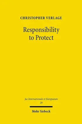 Verlage |  Responsibility to Protect | eBook | Sack Fachmedien