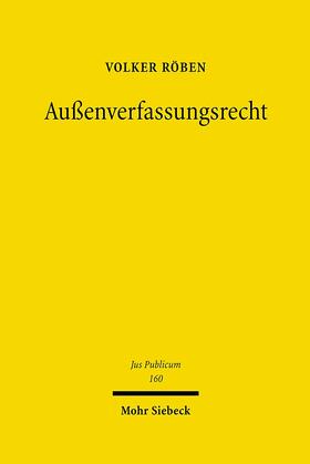 Röben |  Außenverfassungsrecht | eBook | Sack Fachmedien