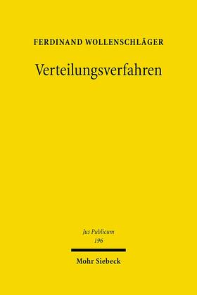 Wollenschläger |  Verteilungsverfahren | eBook | Sack Fachmedien