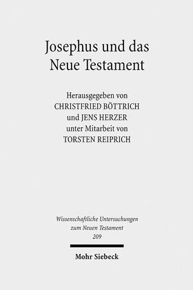 Böttrich / Herzer |  Josephus und das Neue Testament | eBook | Sack Fachmedien
