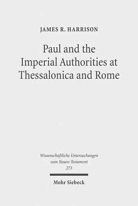 Harrison |  Paul and the Imperial Authorities at Thessalonica and Rome | eBook | Sack Fachmedien