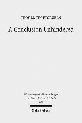 Troftgruben |  A Conclusion Unhindered | eBook | Sack Fachmedien