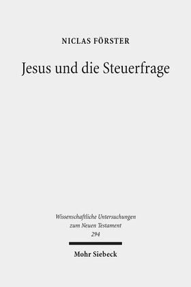 Förster |  Jesus und die Steuerfrage | Buch |  Sack Fachmedien