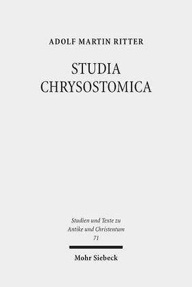 Ritter |  STUDIA CHRYSOSTOMICA | Buch |  Sack Fachmedien