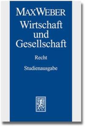 Weber / Gephart / Hermes |  Max Weber-Studienausgabe I/22,3 | Buch |  Sack Fachmedien