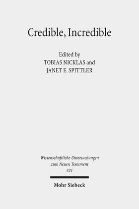 Nicklas / Spittler |  Credible, Incredible | Buch |  Sack Fachmedien