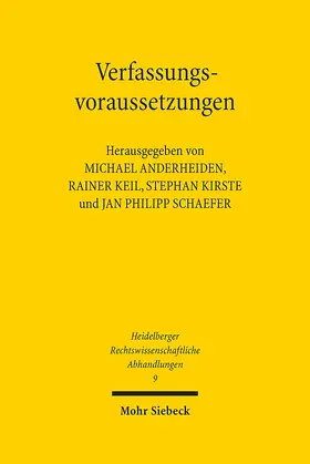 Anderheiden / Kirste / Keil |  Verfassungsvoraussetzungen | Buch |  Sack Fachmedien