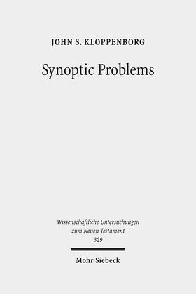 Kloppenborg |  Synoptic Problems | Buch |  Sack Fachmedien