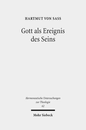 von Sass |  Gott als Ereignis des Seins | Buch |  Sack Fachmedien