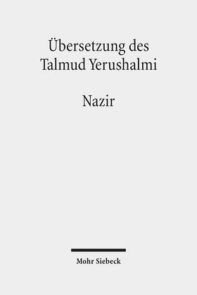 Becker / Hüttenmeister / Schäfer |  Übersetzung des Talmud Yerushalmi | Buch |  Sack Fachmedien