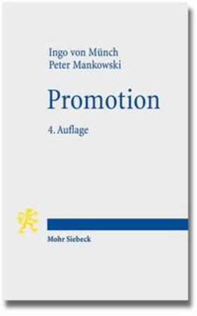 Münch / Mankowski |  Münch, I: Promotion | Buch |  Sack Fachmedien