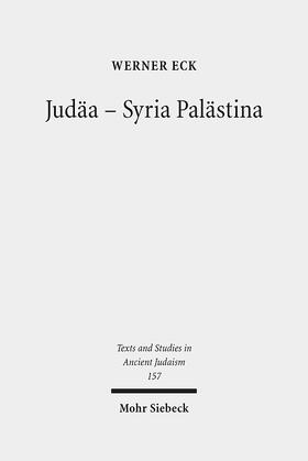 Eck |  Judäa - Syria Palästina | eBook | Sack Fachmedien