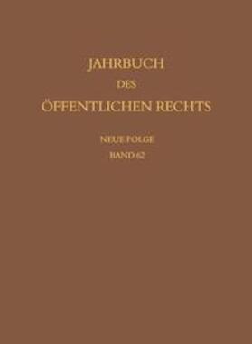 Häberle |  Jahrbuch des öffentlichen Rechts der Gegenwart. Neue Folge | Buch |  Sack Fachmedien