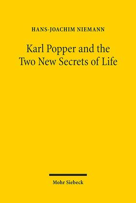 Niemann |  Karl Popper and the Two New Secrets of Life | Buch |  Sack Fachmedien