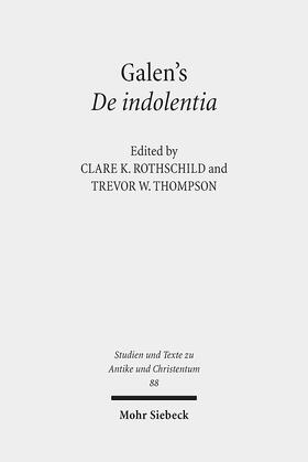 Rothschild / Thompson |  Galen's De indolentia | eBook | Sack Fachmedien