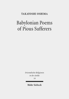 Oshima |  Babylonian Poems of Pious Sufferers | Buch |  Sack Fachmedien